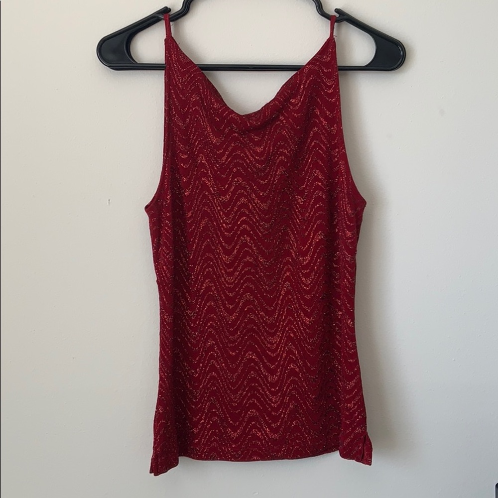 90’s glitter tank